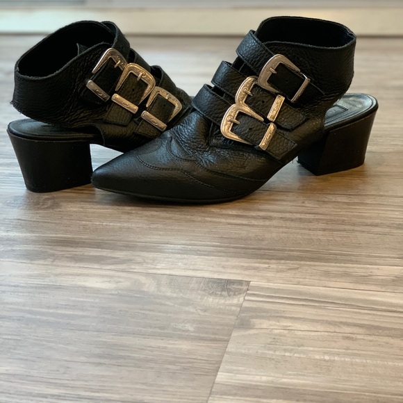 Topshop Shoes - TOPSHOP Western Open Back Bootie